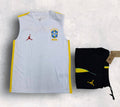 Brazil White & Yellow Sleeveless Training Set 2026/2027