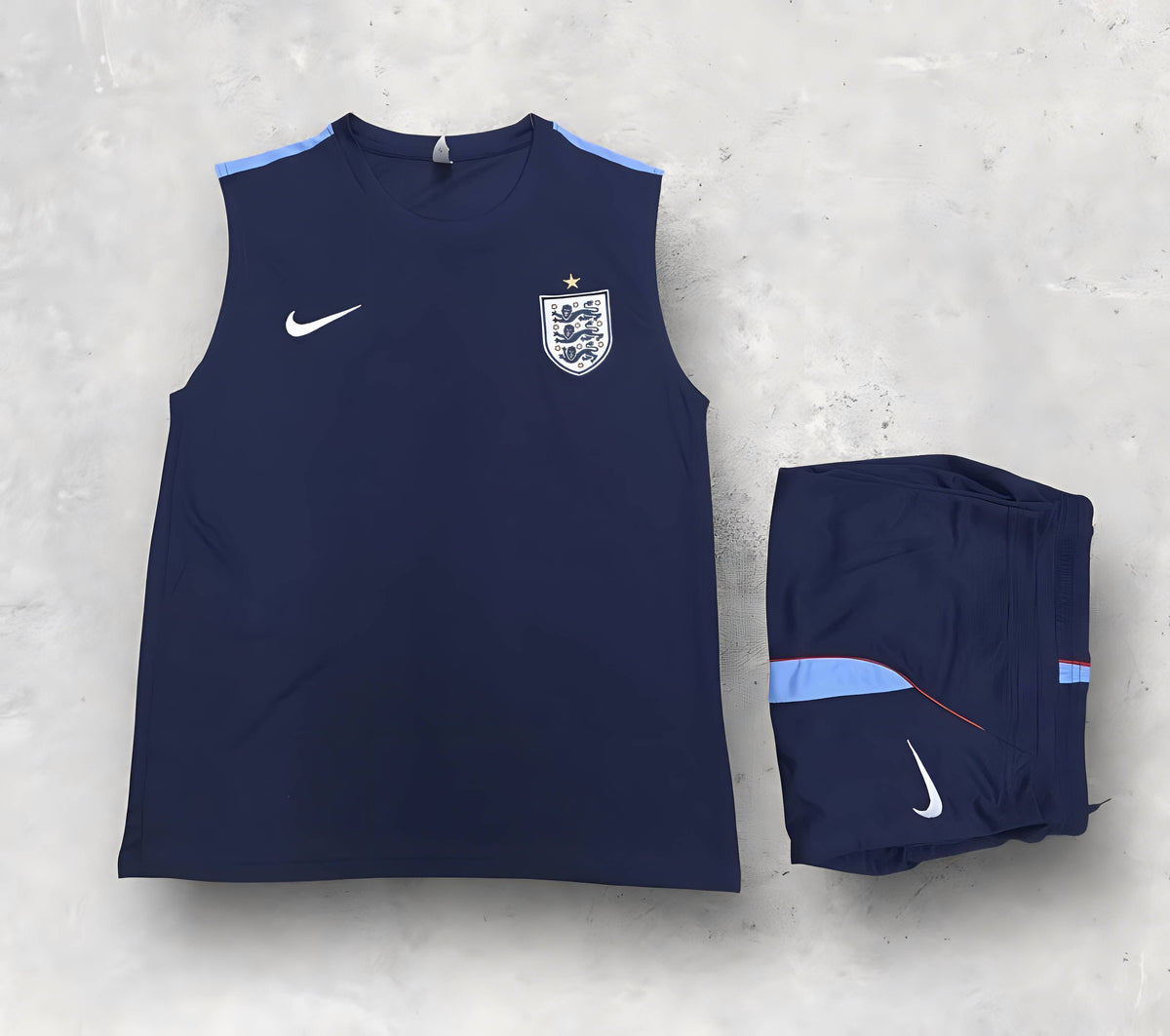 England Navy Blue Sleeveless Training Set 2026/2027