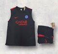 France Black & Red Sleeveless Training Set 2026/2027