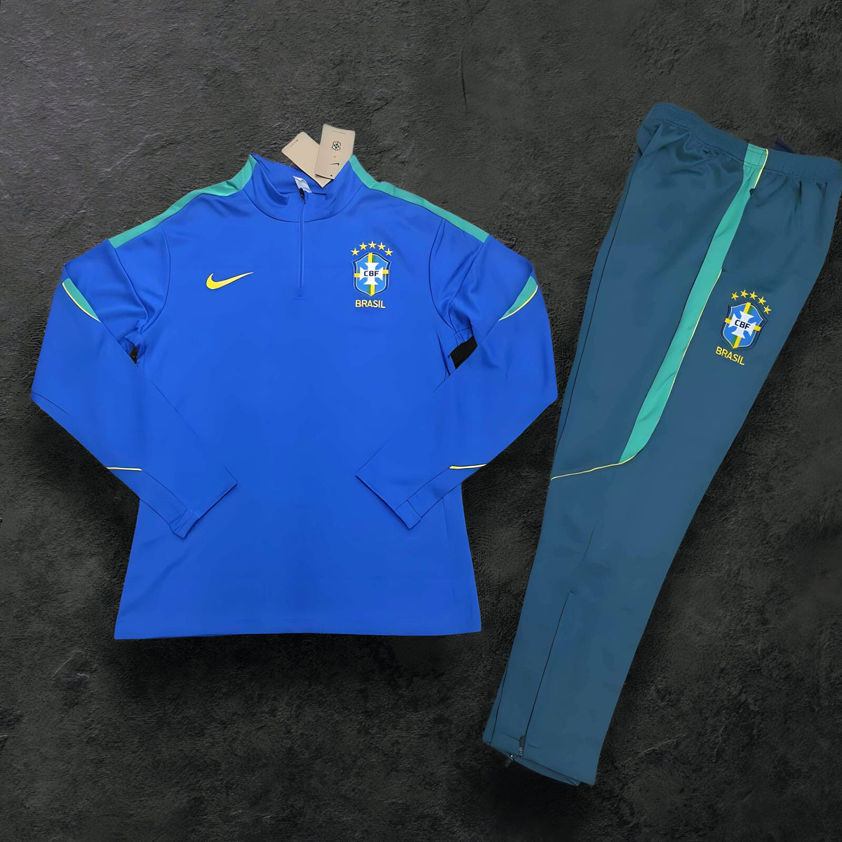 Brazil National Football Team Nike Strike Training Tracksuit 2026