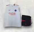 Paris Saint-Germain ( PSG ) White Sleeveless Training Set 2026/2027