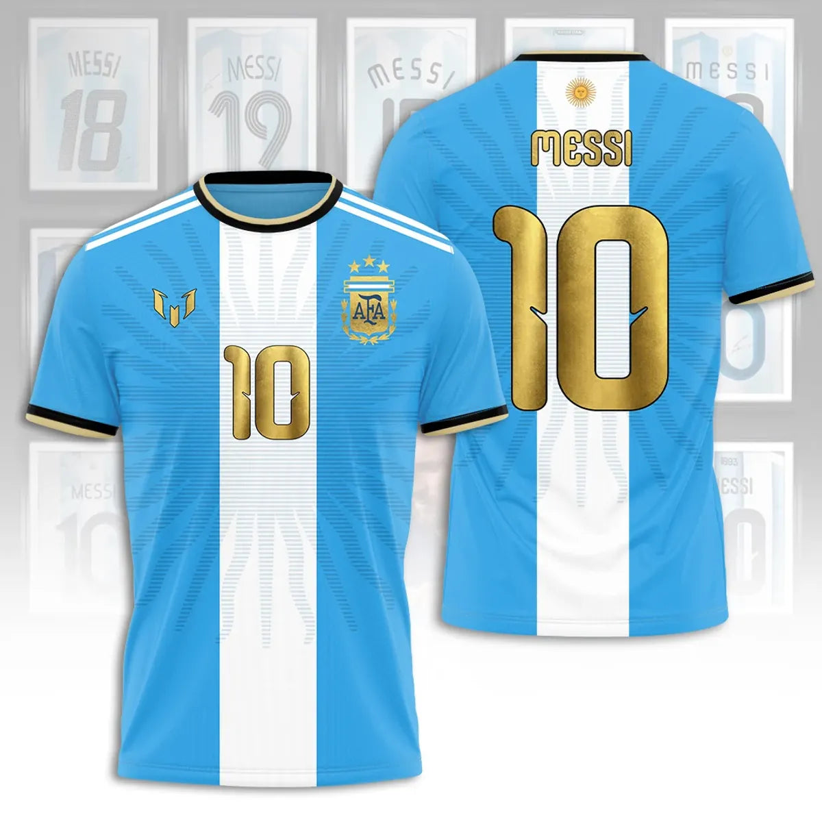 #10 Messi Argentina Farewell Last Jersey 2026