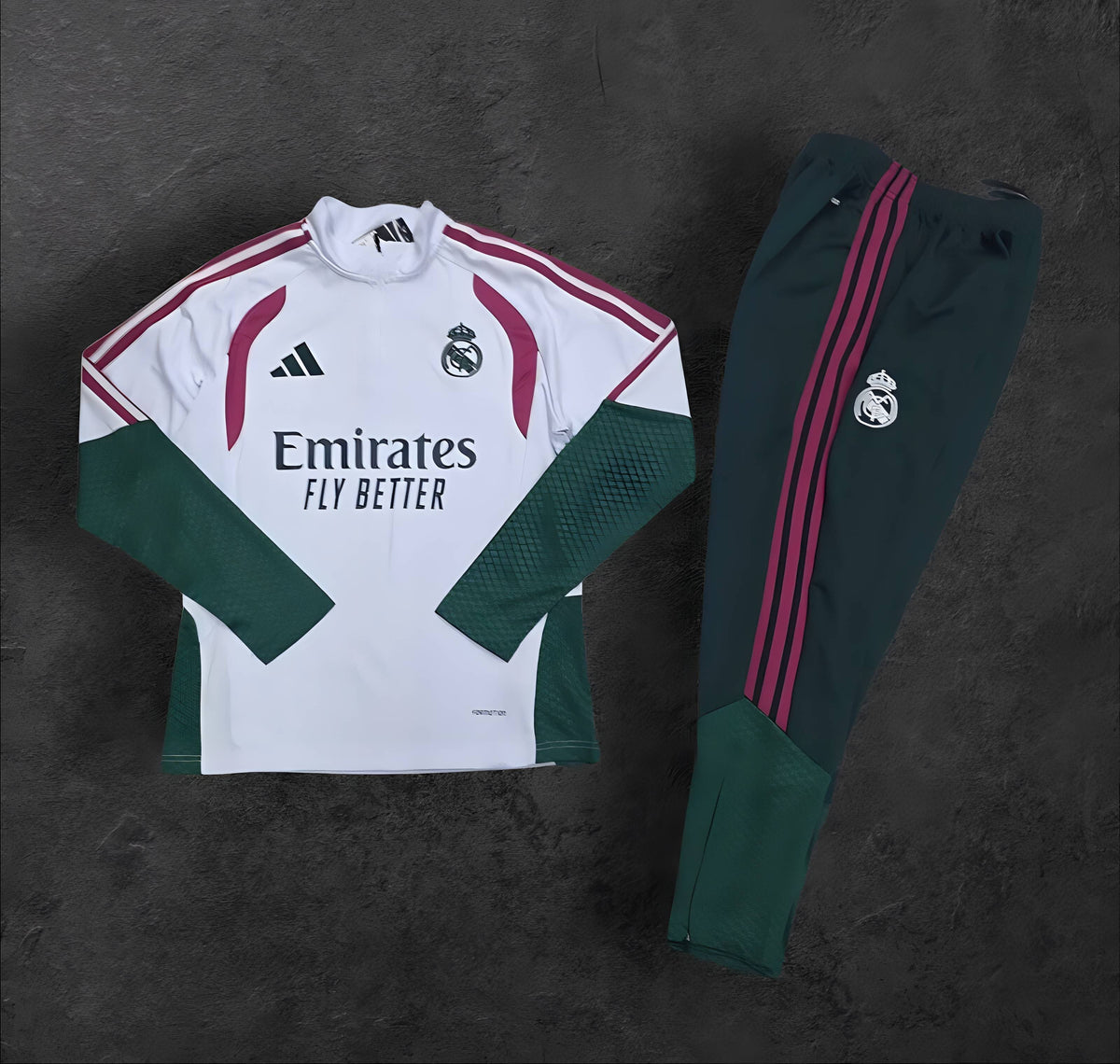 Real Madrid Adidas Training Football Tracksuit 2024/25