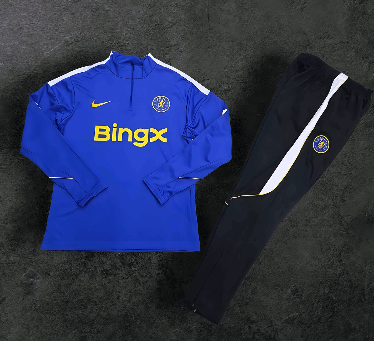Chelsea FC x BingX Nike Strike Dri-FIT Training Tracksuit Set 2024/25