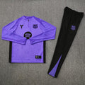 Barcelona Purple Half-Pull Tracksuit 2025/2026