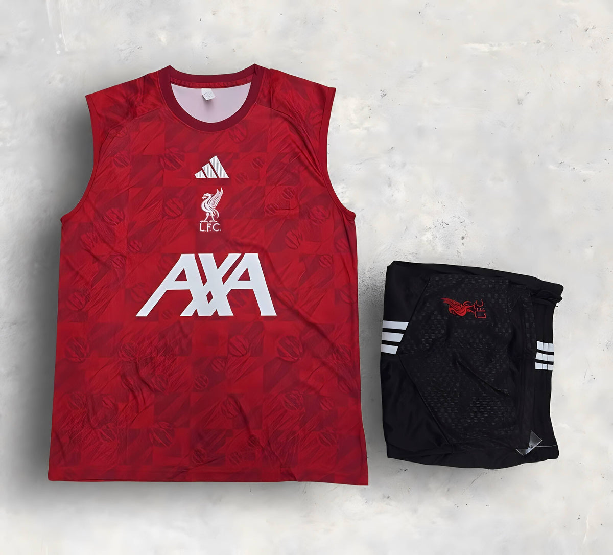 Liverpool Red Sleeveless Training Set 2026/2027
