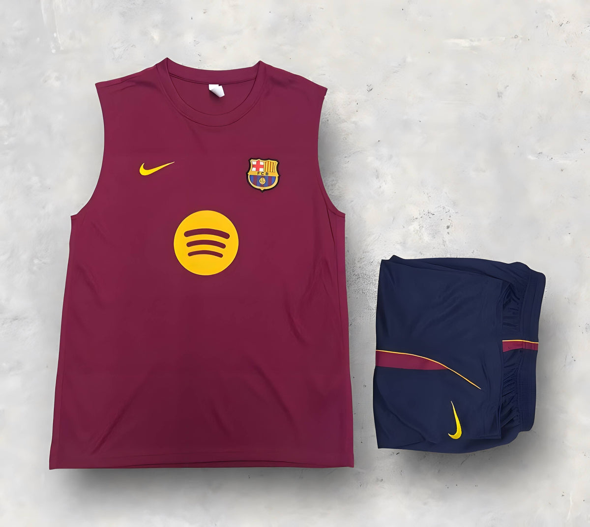 Barcelona Red Sleeveless Training Set 2026/2027
