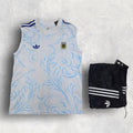 Argentina White & Blue Sleeveless Training Set 2026/2027