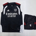 Arsenal Black Sleeveless Training Set 2026/2027