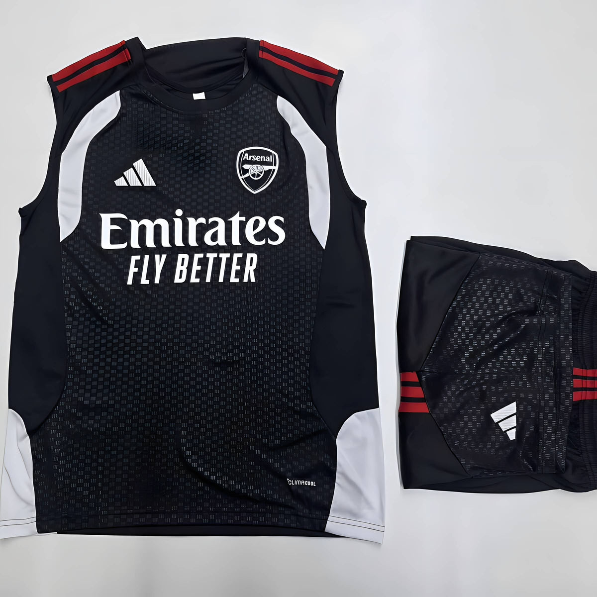 Arsenal Black Sleeveless Training Set 2026/2027