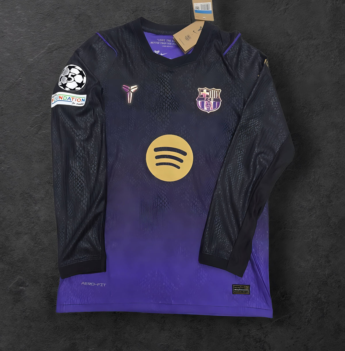 FC Barcelona 2026/2027 Long Sleeve Jersey X Kobe Bryant