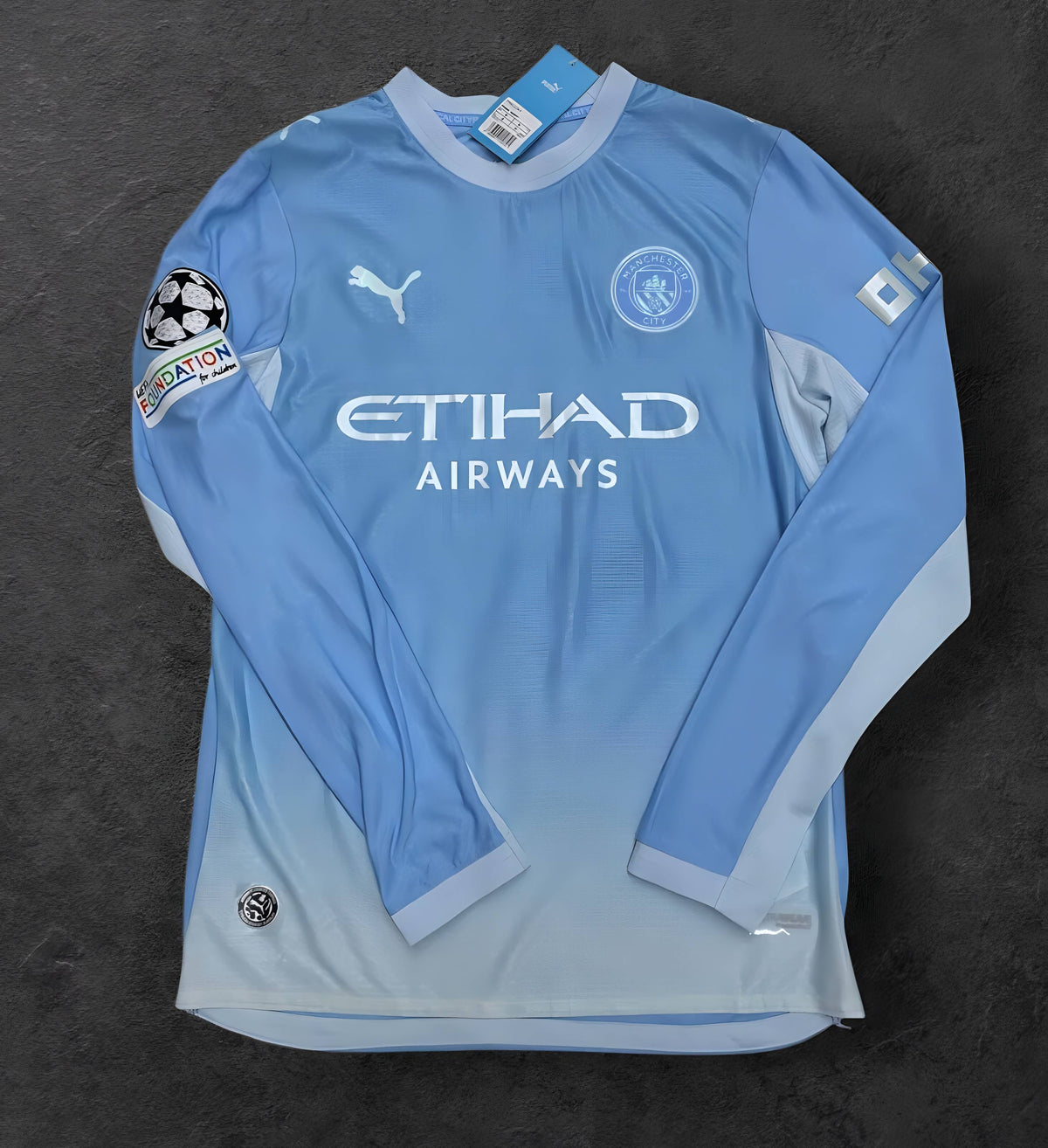 Manchester City 2026/2027 Home Long Sleeve Jersey