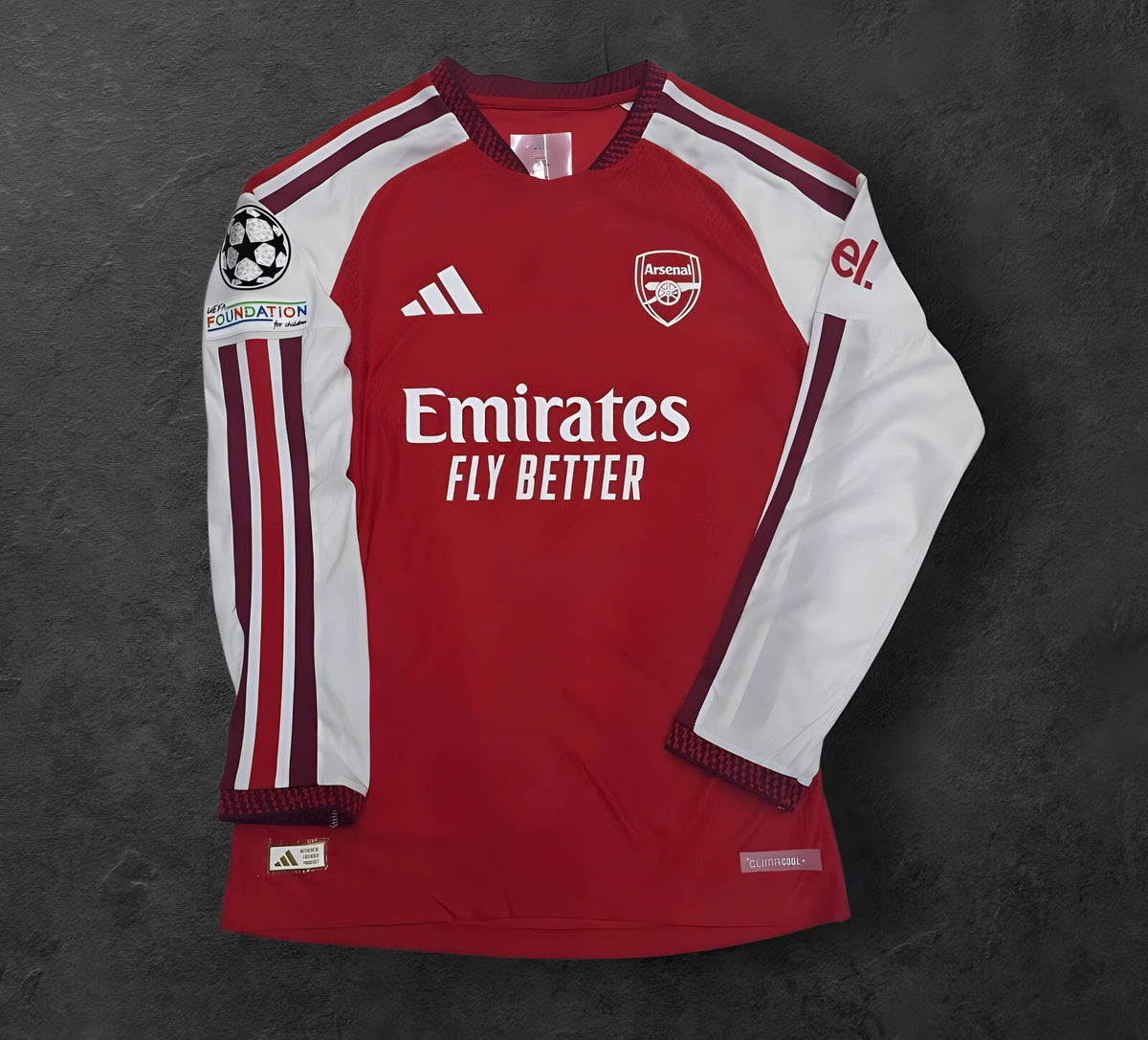 Arsenal 2025/2026 Home Long Sleeve Jersey